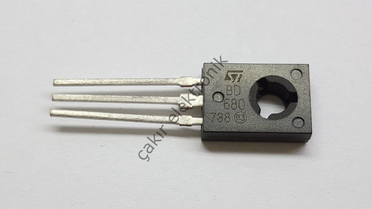 BD680 - 4A. 80V. PNP Complementary power Darlington transistors