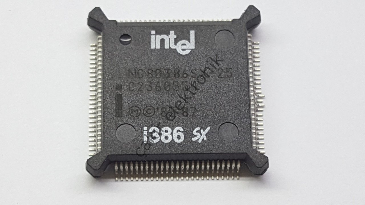 NG80386SX-25 - 80386SX-25 - CMOS 32-Bit Microprocessor