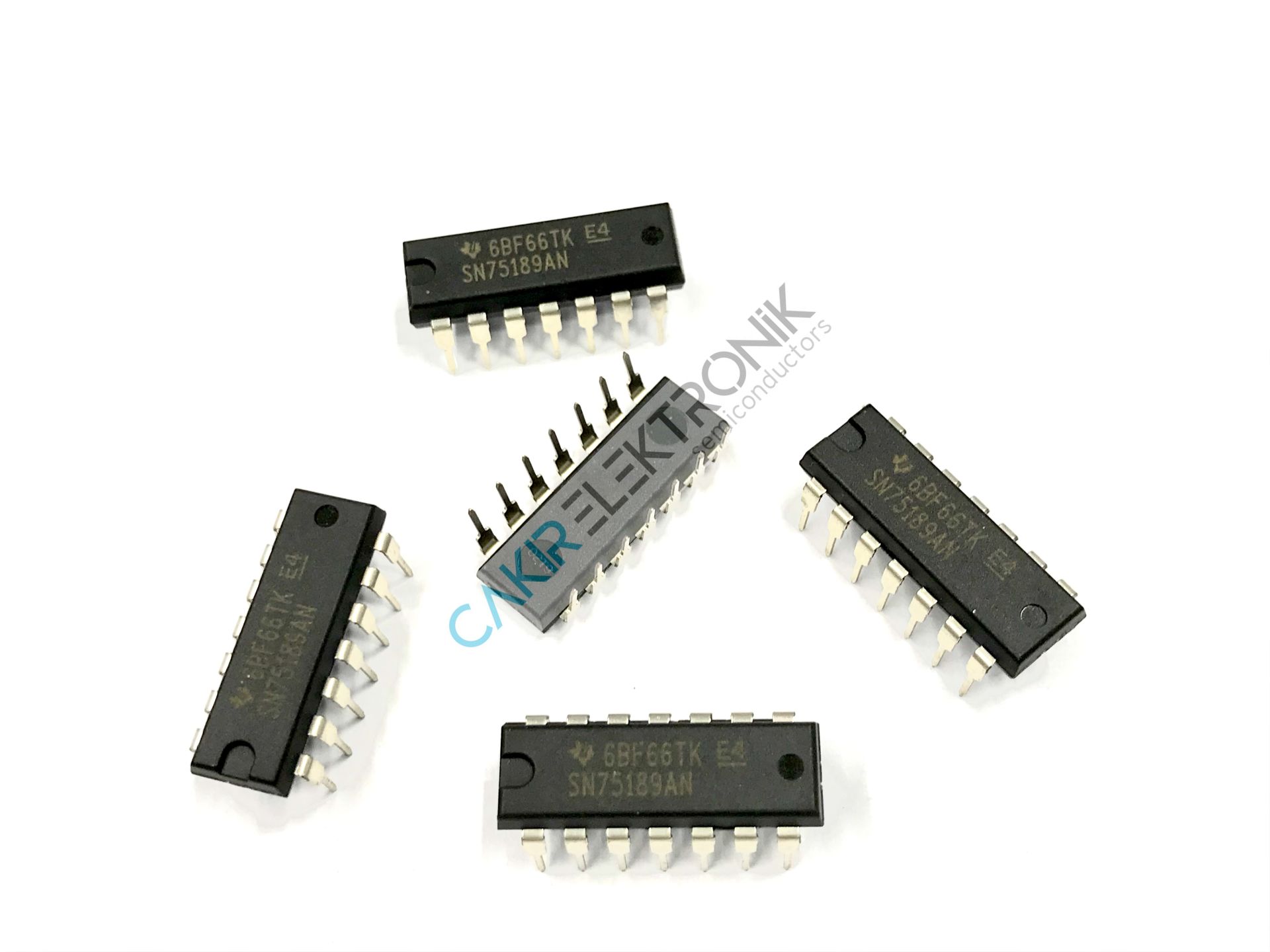 SN75189AN - 75189 -SN75189  QUADRUPLE LINE RECEIVERS