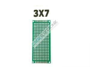 30x70mm PCB 3x7CM ÇİFT YÜZLÜ DELİKLİ PERTİNAKS