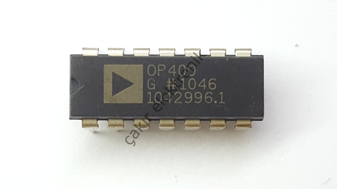 OP400GPZ - OP400 - OP400G - Quad Low Offset, Low Power Operational Amplifier