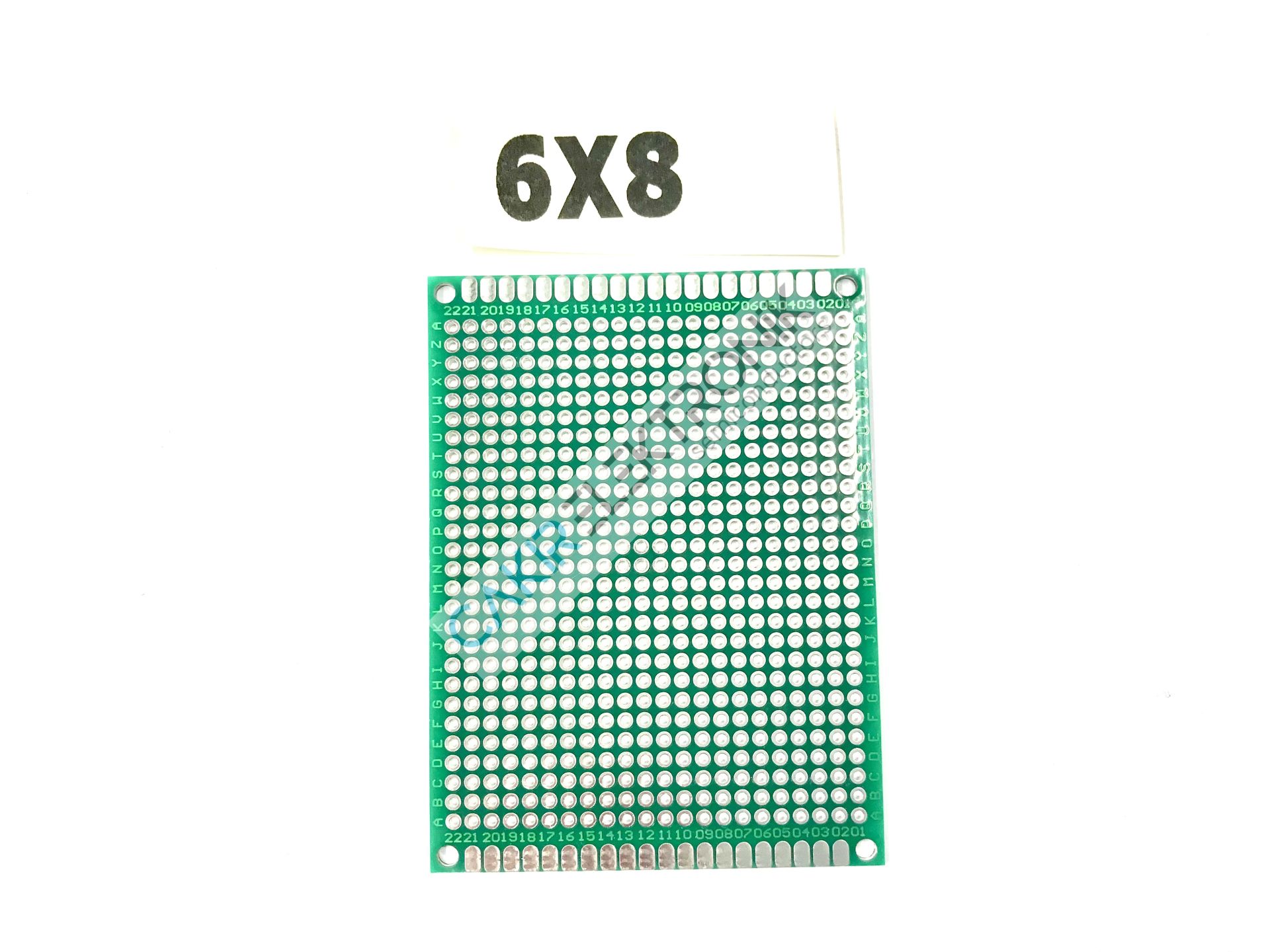 60x80mm PCB 6x8CM ÇİFT YÜZLÜ DELİKLİ PERTİNAKS