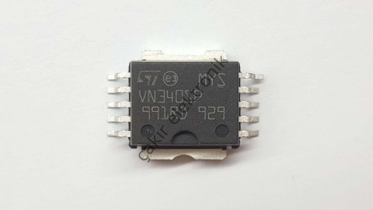 VN340SP - VN340SP-33-E , POWER SO-10 - Quad high-side smart power solid-state relay
