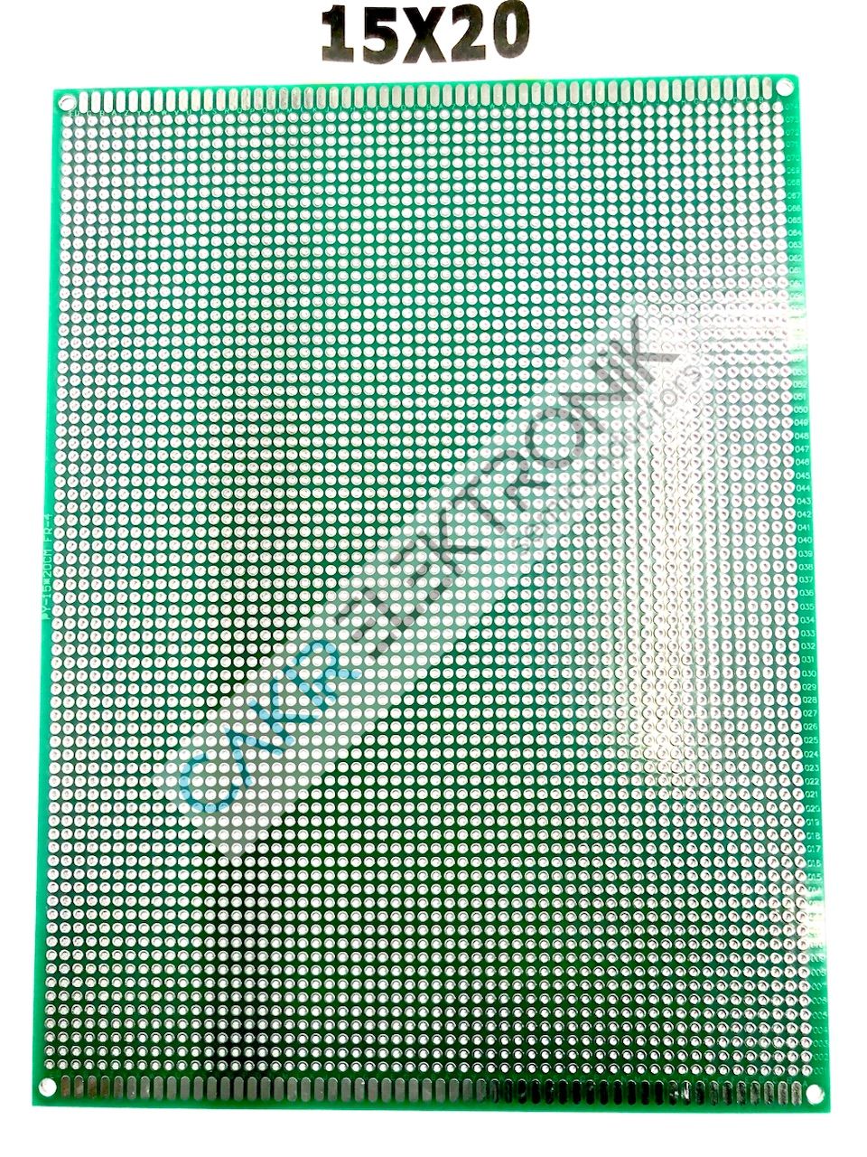 150x200mm PCB 15x20CM ÇİFT YÜZLÜ DELİKLİ PERTİNAKS