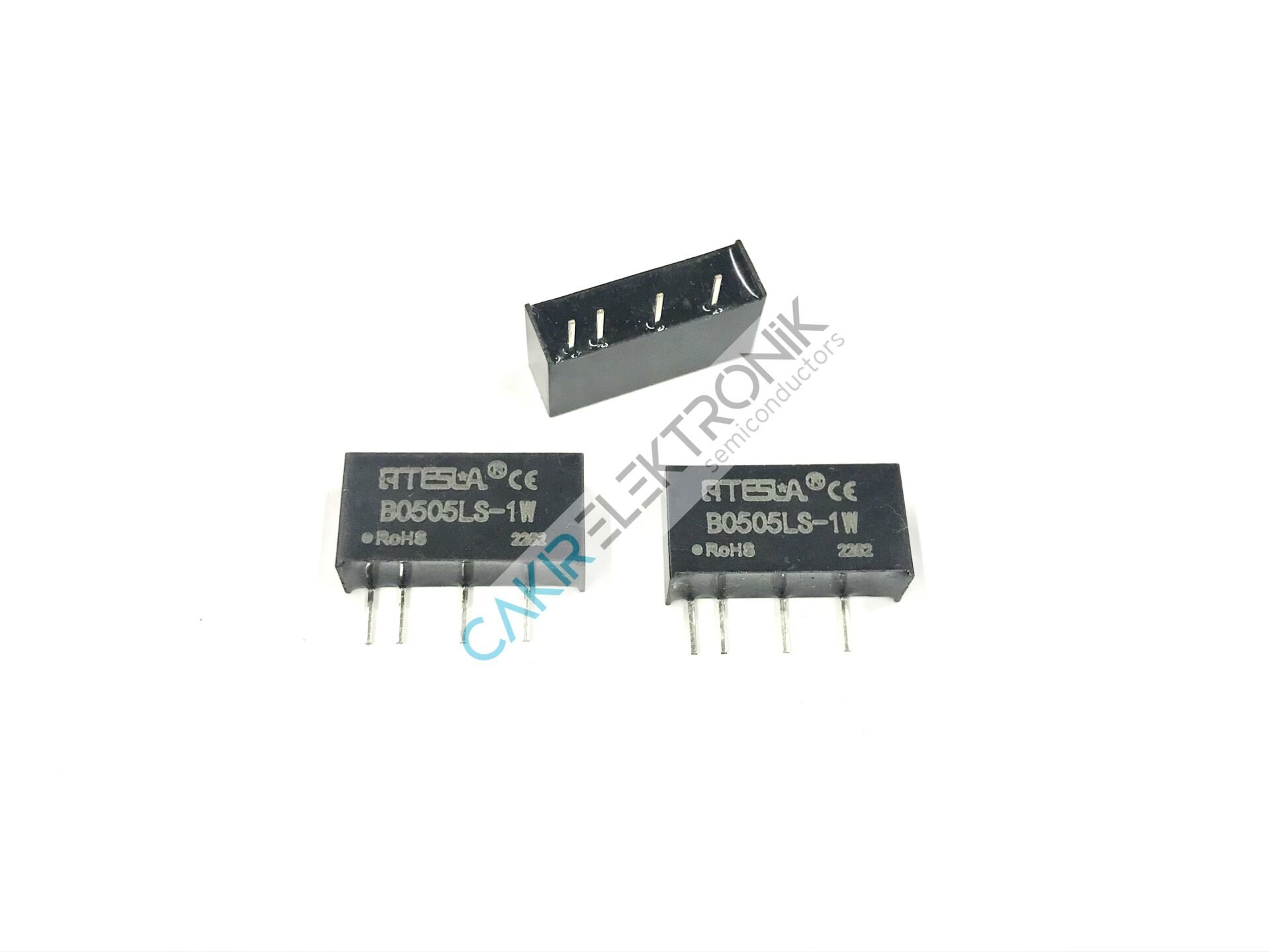 B0505LS-1W - İNPUT 4,5-5,5V.  OUTPUT 5V. 200MA. DC-DC CONVERTER