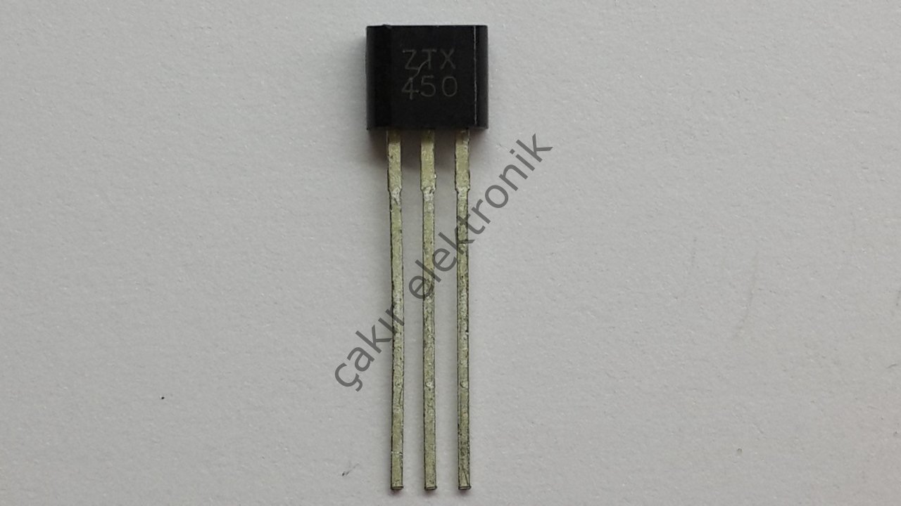 ZTX450 - 2A. 45V.  NPN SILICON PLANAR MEDIUM POWER TRANSISTORS