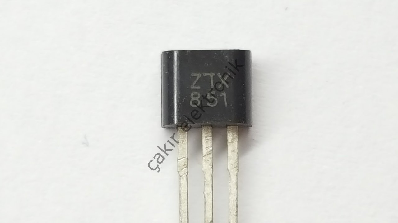 ZTX851 - 5A. 60V. NPN SILICON PLANAR MEDIUM POWER HIGH CURRENT TRANSISTOR