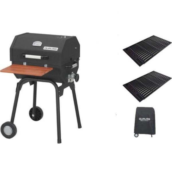 GURUSS CG 050 MANGAL 2 ADET DÖKÜM IZGARA KILIF VE ÖNLÜK + BBQ SET HEDİYE