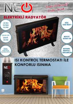 NEO Isı Termostatlı Elektrikli Radyatör