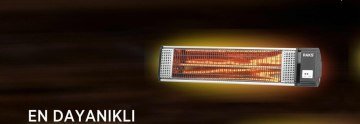 Gold 2000 Dış Mekan 2000 Watt Infrared Isıtıcı KUMANDALI