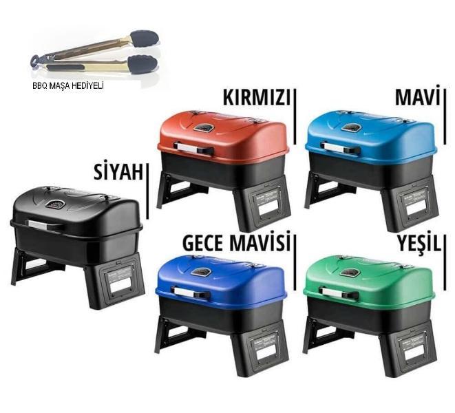 GURUSS Go & Grill Barbekü Mangal SİYAH