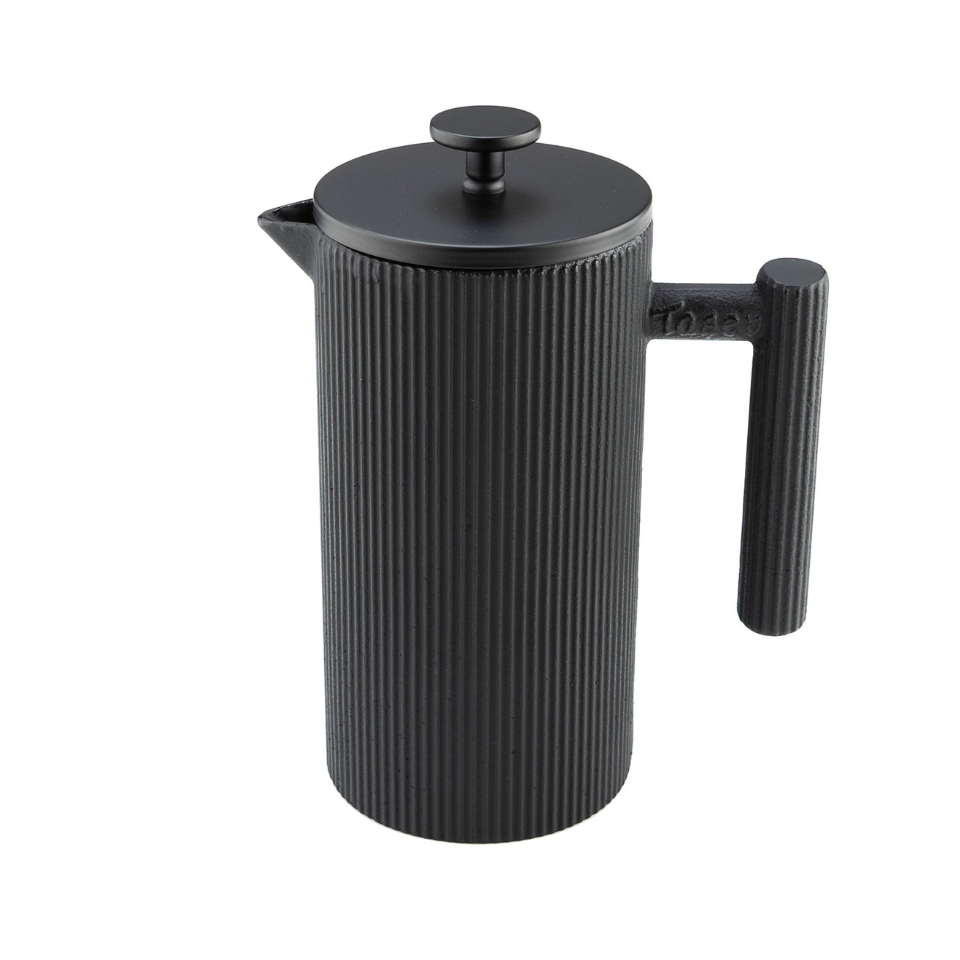 Linden - Döküm French Press 800 ml Siyah