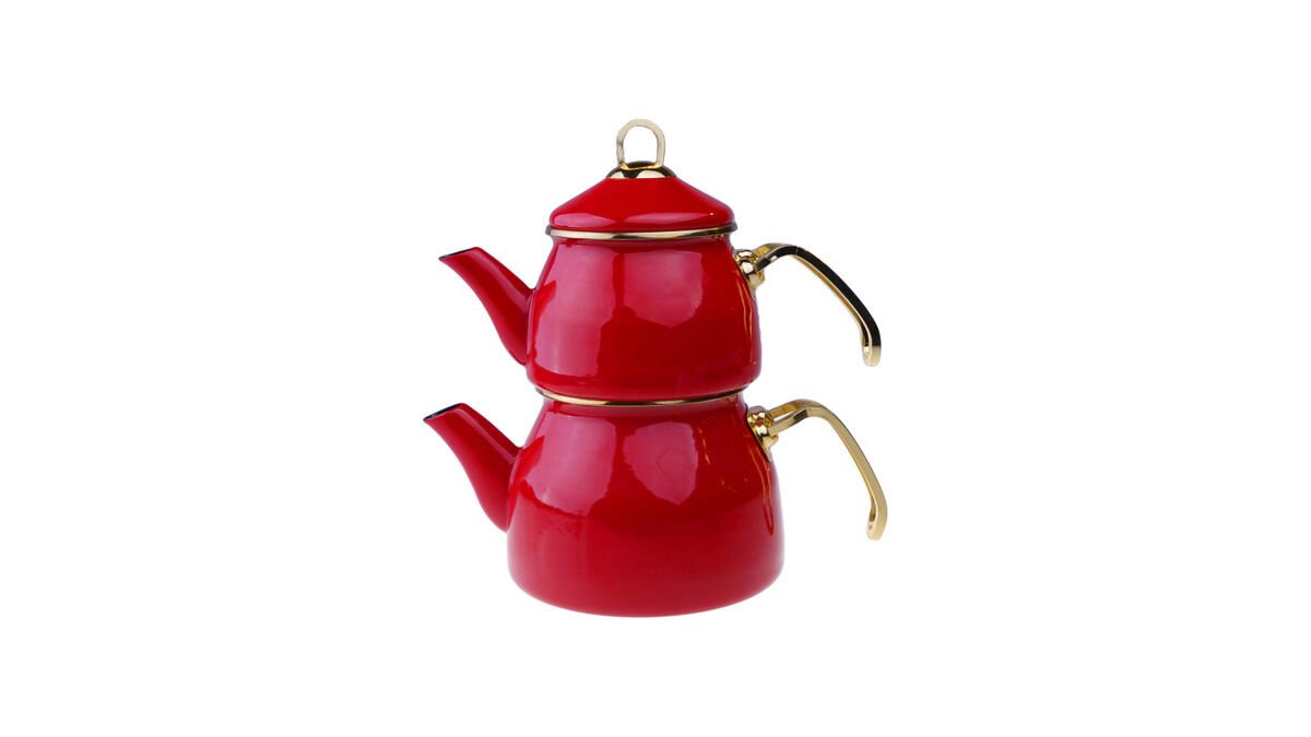 Sultani -  Çaydanlık Takımı Kırmızı