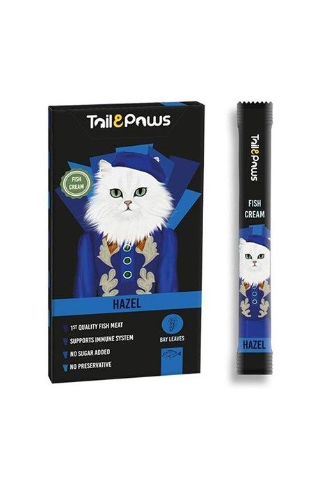 Tail Paws Balıklı Sıvı Ödül 20 Adet x 15gr