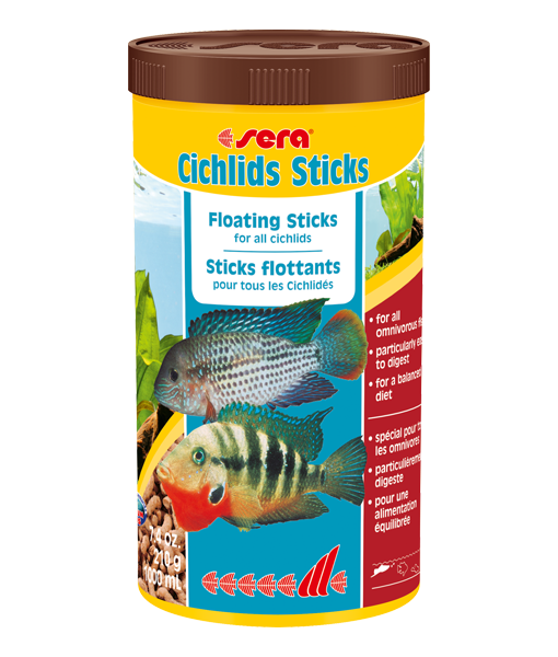 Sera Cichlids Sticks 1000ml / 210gr