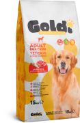 Goldi Kuzulu & Pirinçli Köpek Maması 15kg.