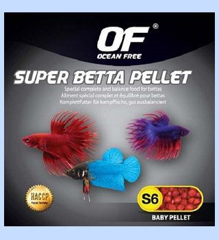 Ocean Free Super Betta Pellet 10gr