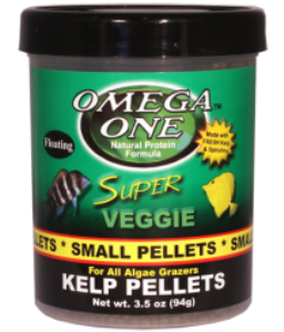 Omega One Super Veggie Kelp Small Pellets 100gr.Açık