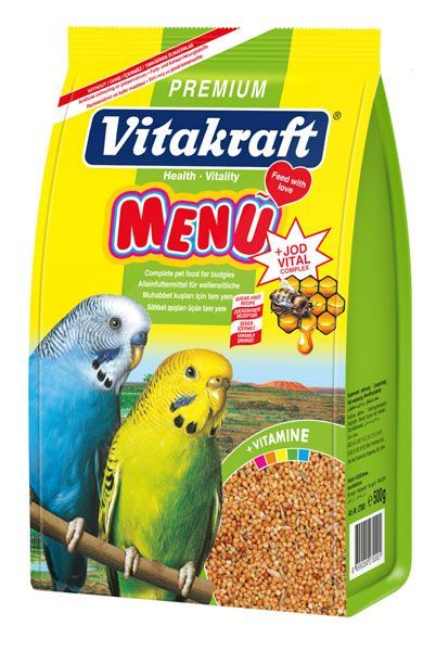 Vitakraft Menü Muhabbet Kuşu Yemi 1000gr.