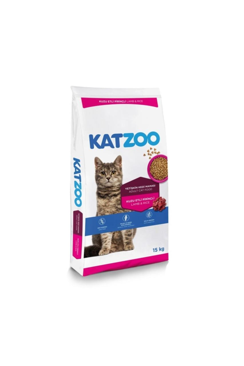 Katzoo Yetıskın Kedı Maması Kuzu Etli 15Kg
