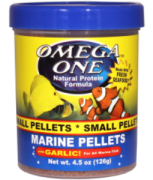 Omega One Garlic Marine Small  Pellets 270ml / 126gr.