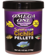Omega One Super Color Cichlid Small Pellets 1000ml / 460gr.