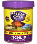 Omega One Cichlid Large Pellets 270ml / 85gr.