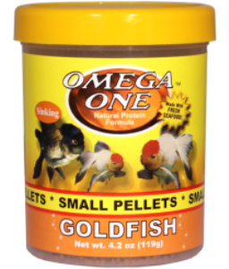 Omega One Goldfish Medium Pellets 270ml / 119gr.