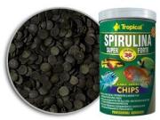 Tropical Spirulina Super Forte Chips 100gr. (Açık)