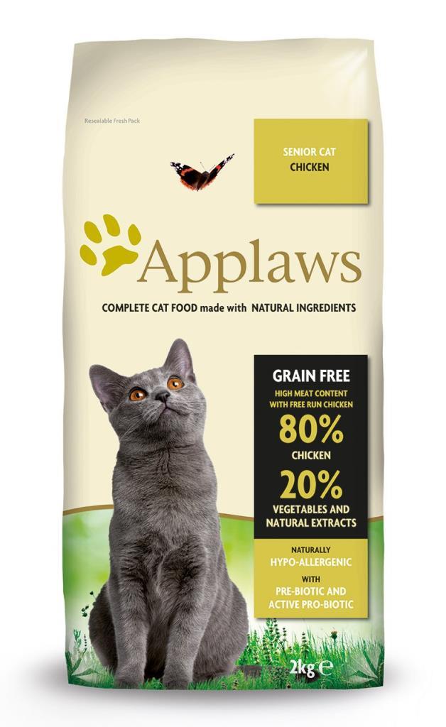 Applaws Senior Tavuklu Tahılsız Kedi Maması 7,5kg