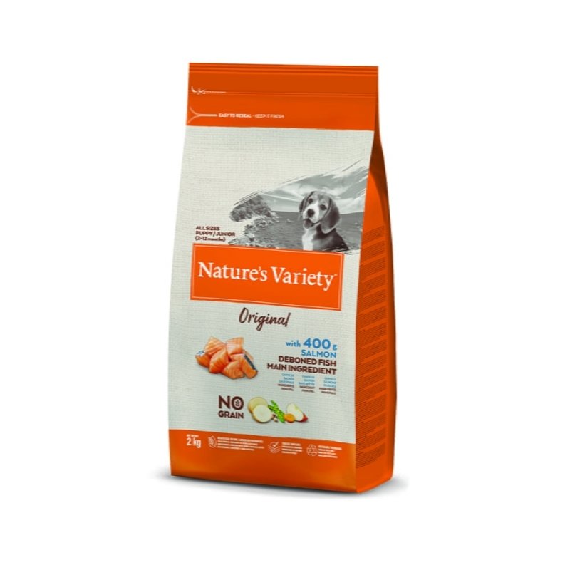 Natures Variety Dog No Graın Junıor Salmon 2Kg