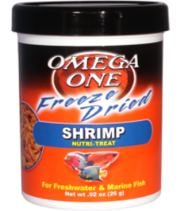 Omega One Freeze Dried Shrimp 270ml / 26gr.