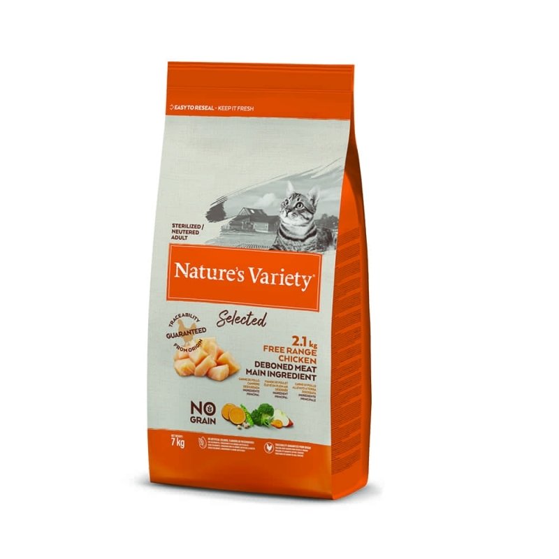 Natures Variety No Graın Sterılızed Free Range Chıcken Kedi Maması 7kg