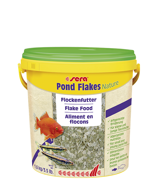 Sera Pond Flakes Nature Havuz Balığı Pul Yemi 10Lt 1,6Lt