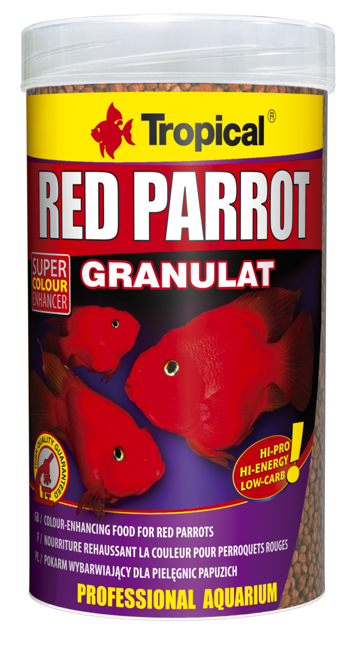 Tropical Red Parrot Granulat 1000ml / 400gr.