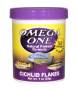 Omega One Cichlid Flakes 50gr Açık