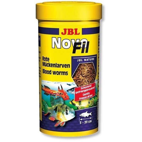 JBL Novo Fil Blood Worms Kan Kurdu 250ml. 20gr.