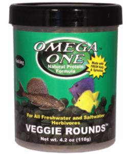 Omega One Veggie Rounds 490ml / 227gr.