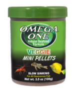 Omega One Veggie Mini Pellets 270ml / 100gr.