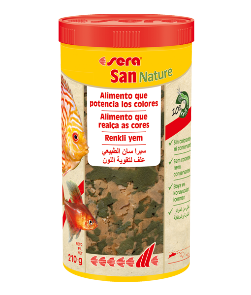 Sera San Nature Pul Balık Yemi 1000ml / 210gr.