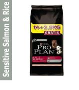 Proplan Somonlu Pirinçli Hassas Yetişkin Köpek Maması 14Kg + 2,5kg