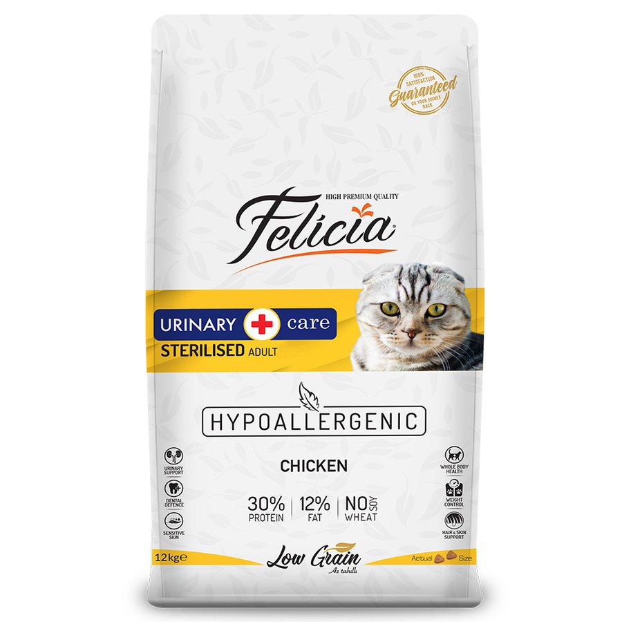 Felicia Tavuklu Light&Sterilised Kedi Maması 2kg