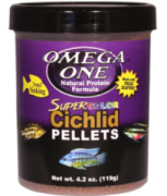 Omega One Super Color Cichlid Large Pellets 1000ml / 567gr.