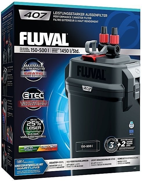 Fluval 407 Dış Filtre 1450Lt/Saat