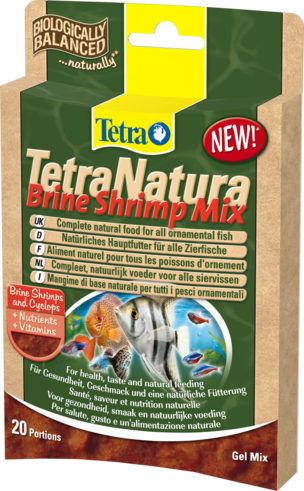 Tetra Natura Brine Shrimp Mix 20*4 gr.