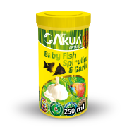 ArtAkua Baby Fish Spirulina Garlic Granulat 250ml 100gr.