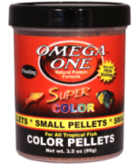 Omega One Super Color Small Pellets 490ml / 184gr. (Yüzen)