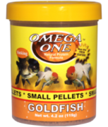 Omega One Goldfish Small Pellets 490ml / 226gr.