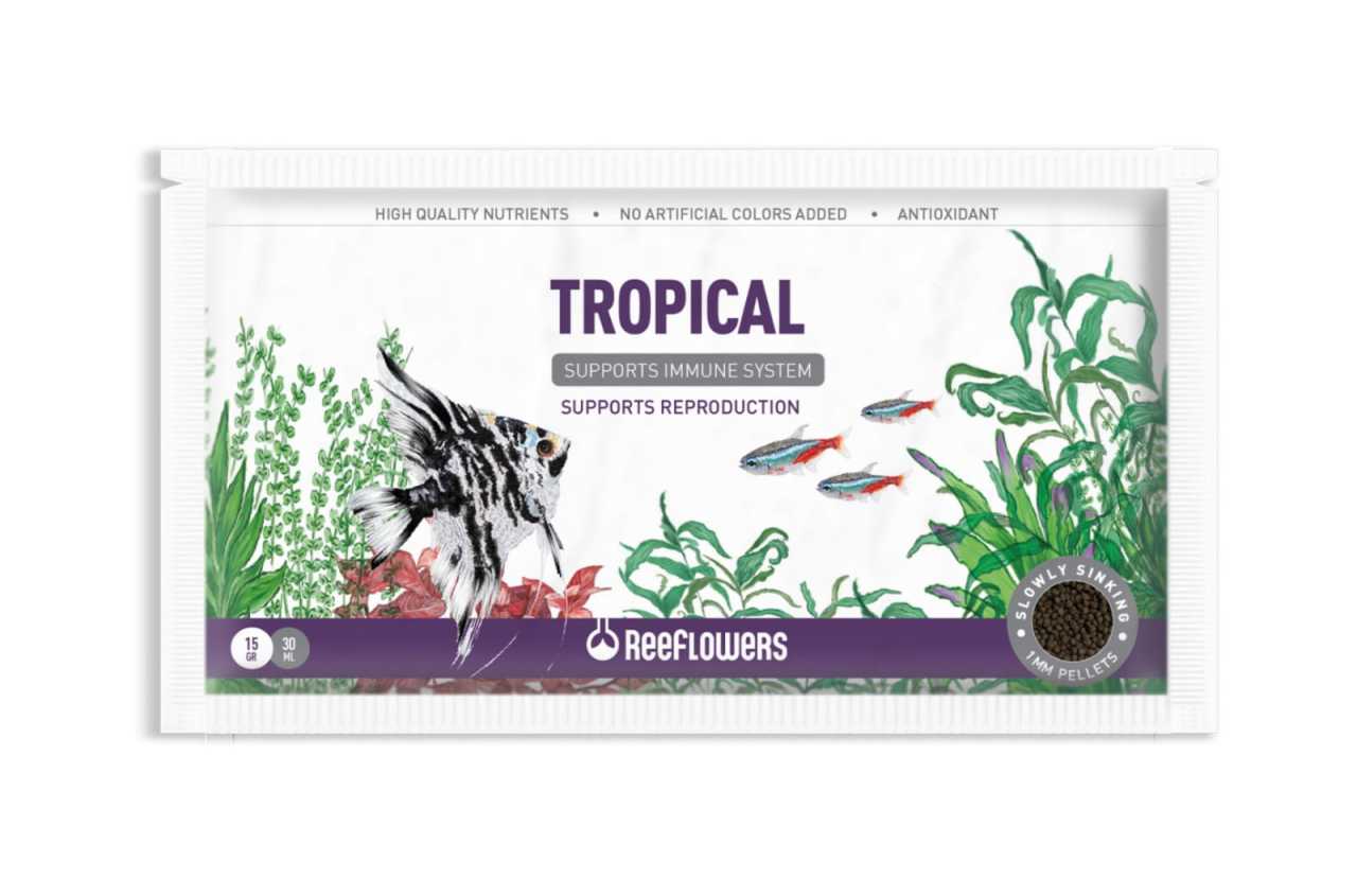 ReeFlowers Tropical Pellet 15gr. Zarf