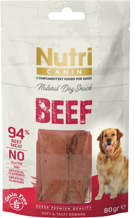 Nutri Canin Beef(Biftek) Snack 80gr.